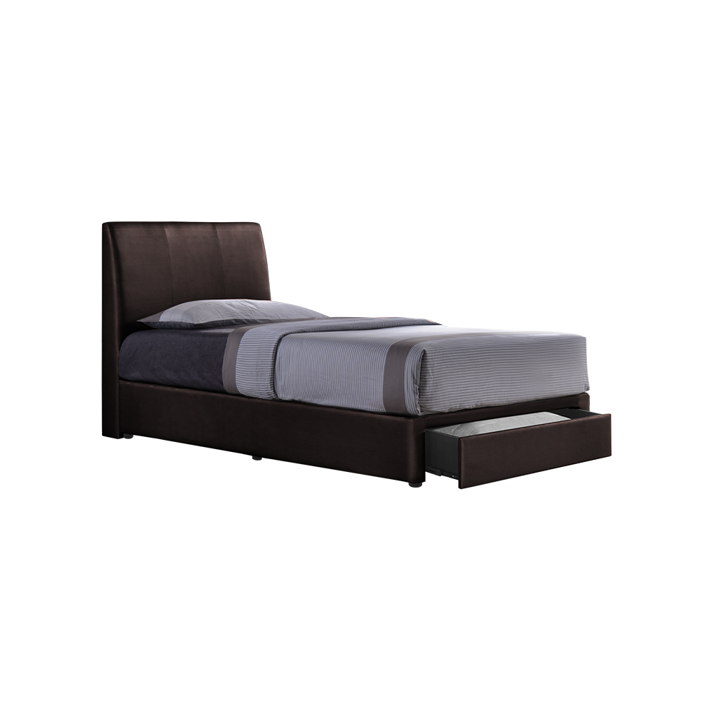 CAIRO - Mix & Match Divan Bed Frame (with drawer) - Single / Super Single / Queen / King