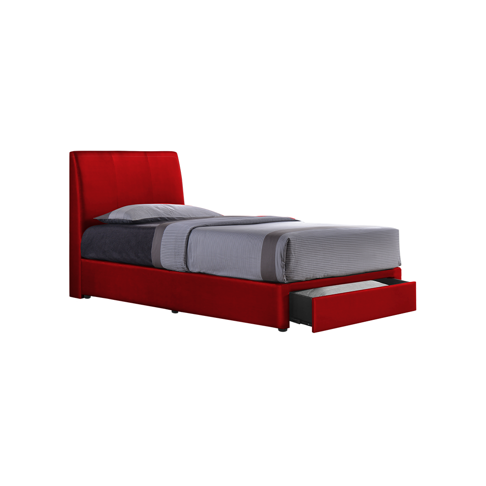 CAIRO - Mix & Match Divan Bed Frame (with drawer) - Single / Super Single / Queen / King