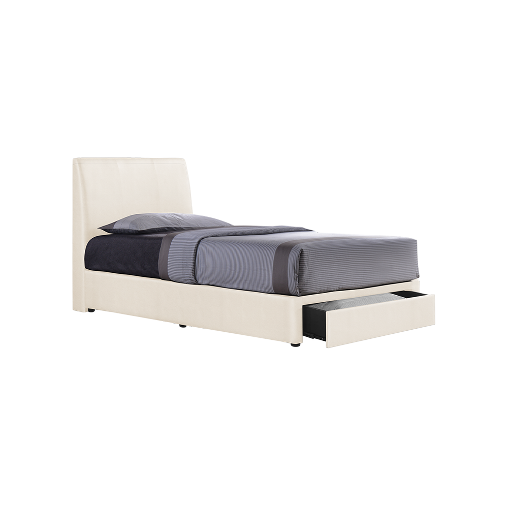 CAIRO - Mix & Match Divan Bed Frame (with drawer) - Single / Super Single / Queen / King