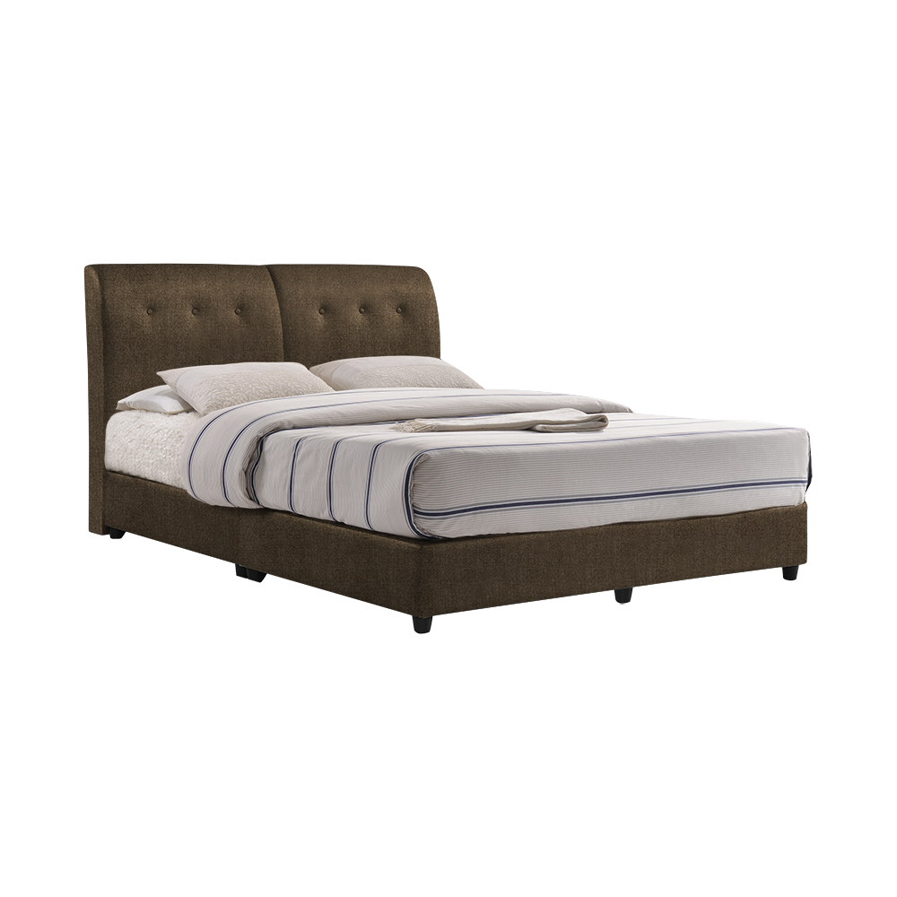 CLINTON - Mix & Match Divan Bed Frame (without drawer) - Single / Super Single / Queen / King