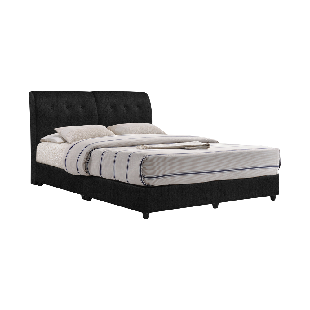 CLINTON - Mix & Match Divan Bed Frame (without drawer) - Single / Super Single / Queen / King