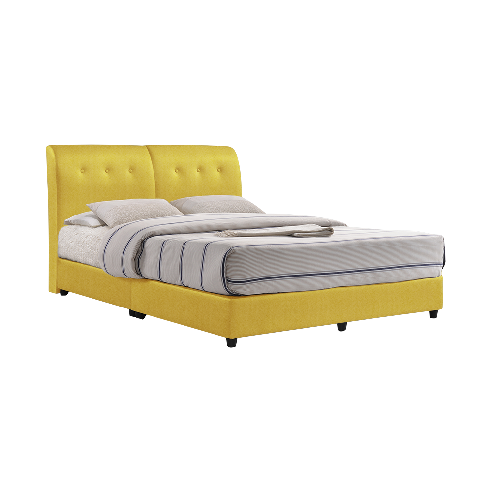 CLINTON - Mix & Match Divan Bed Frame (without drawer) - Single / Super Single / Queen / King