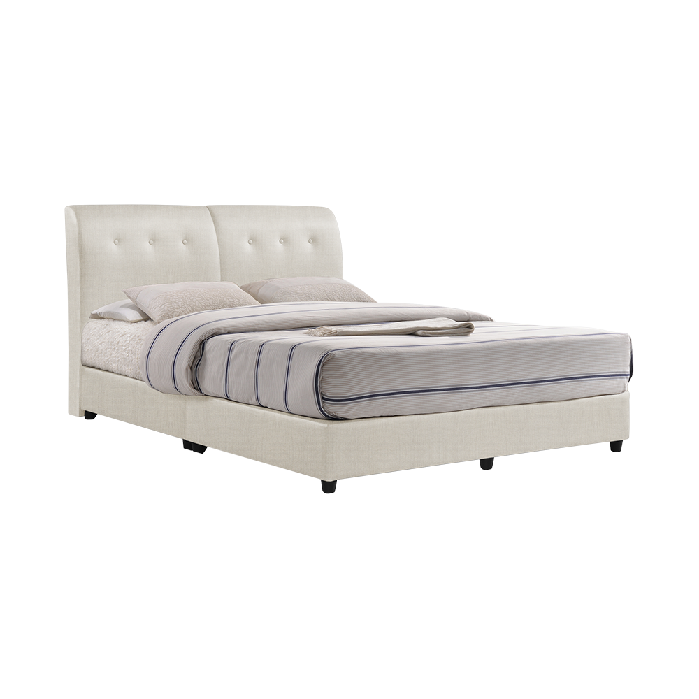 CLINTON - Mix & Match Divan Bed Frame (without drawer) - Single / Super Single / Queen / King