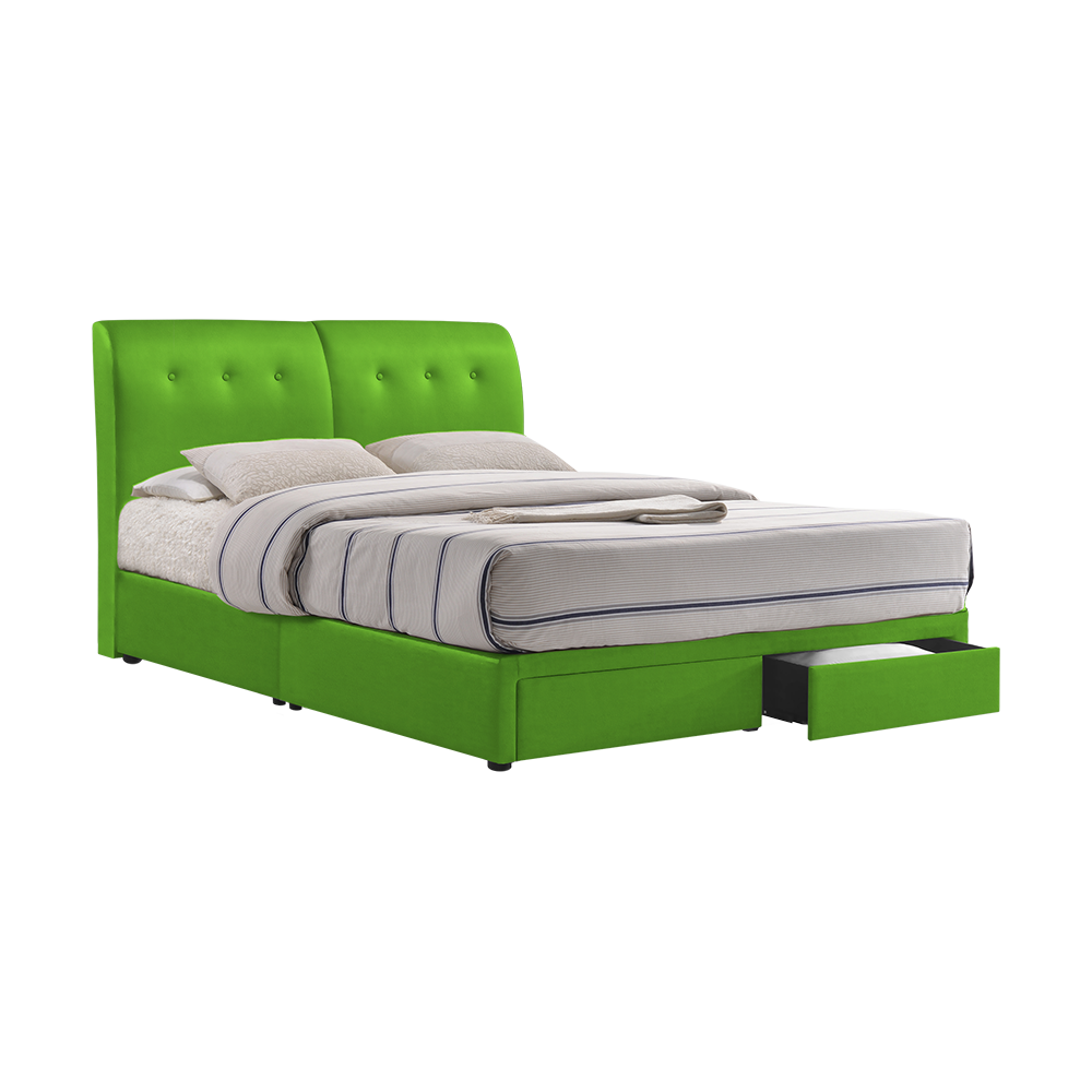 CLINTON - Mix & Match Divan Bed Frame (with drawer) - Single / Super Single / Queen / King