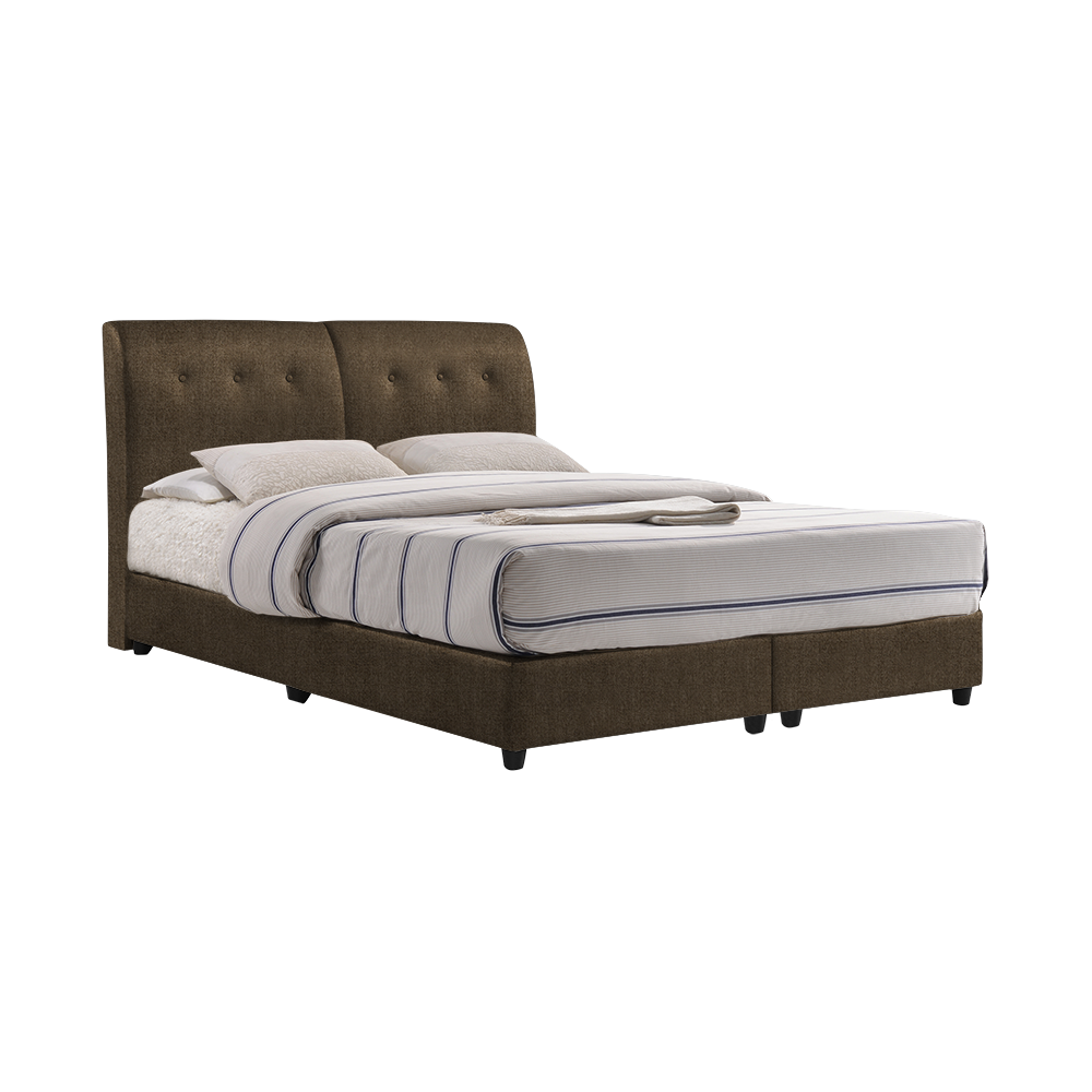 CLINTON - Mix & Match Divan Bed Frame (without drawer) - Single / Super Single / Queen / King