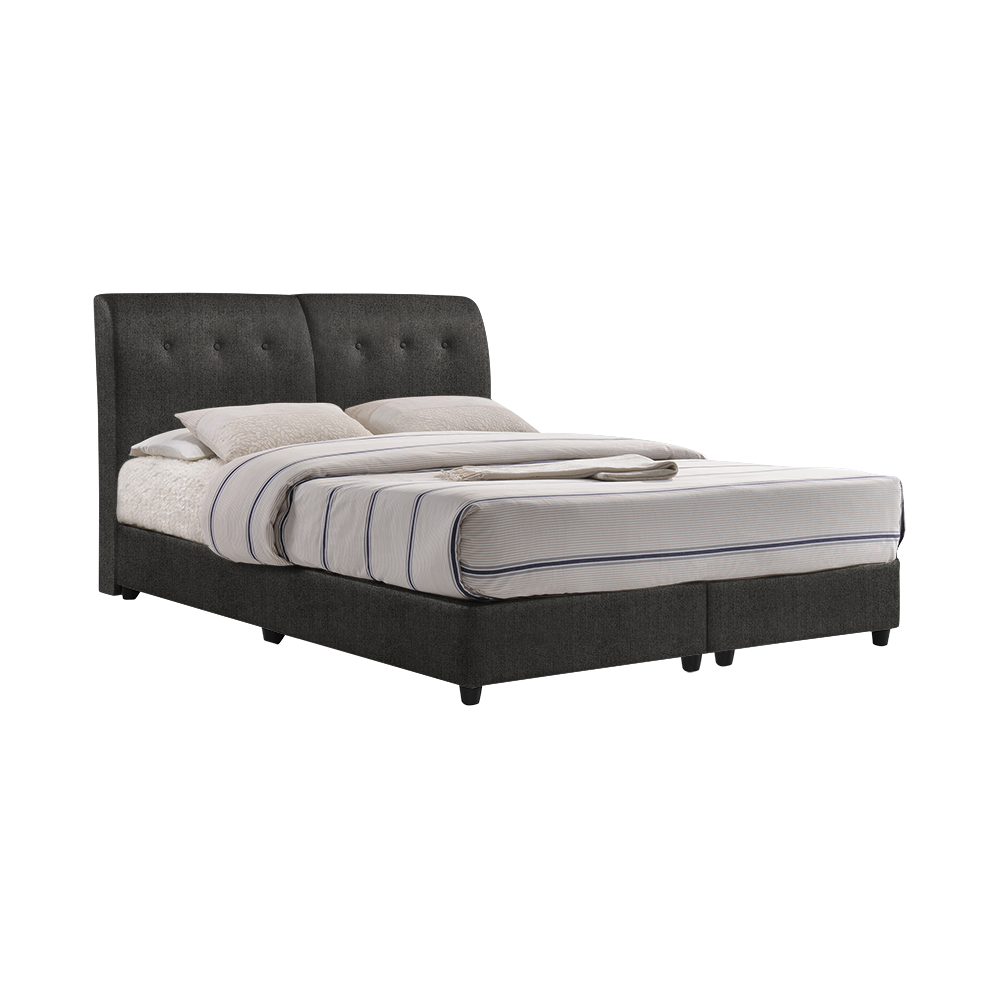 CLINTON - Mix & Match Divan Bed Frame (without drawer) - Single / Super Single / Queen / King