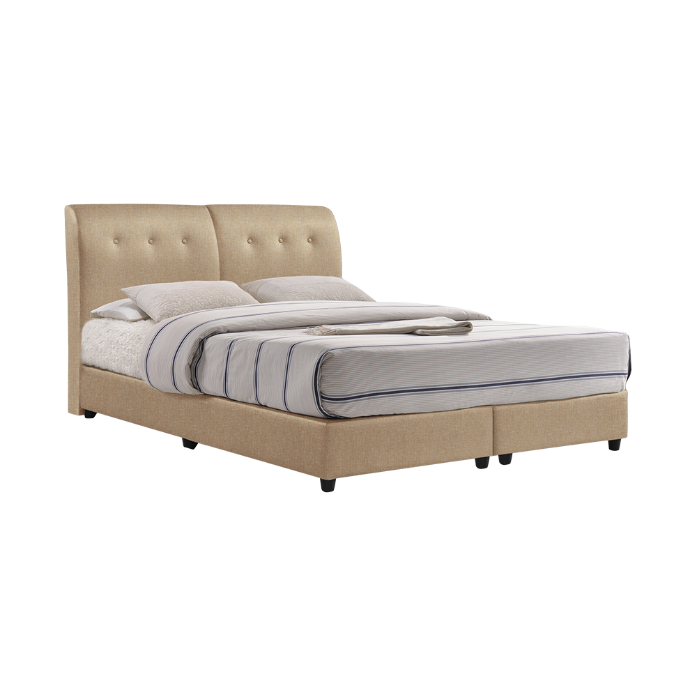 CLINTON - Mix & Match Divan Bed Frame (without drawer) - Single / Super Single / Queen / King