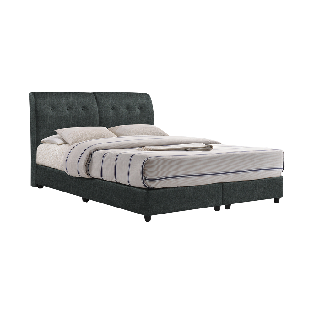 CLINTON - Mix & Match Divan Bed Frame (without drawer) - Single / Super Single / Queen / King