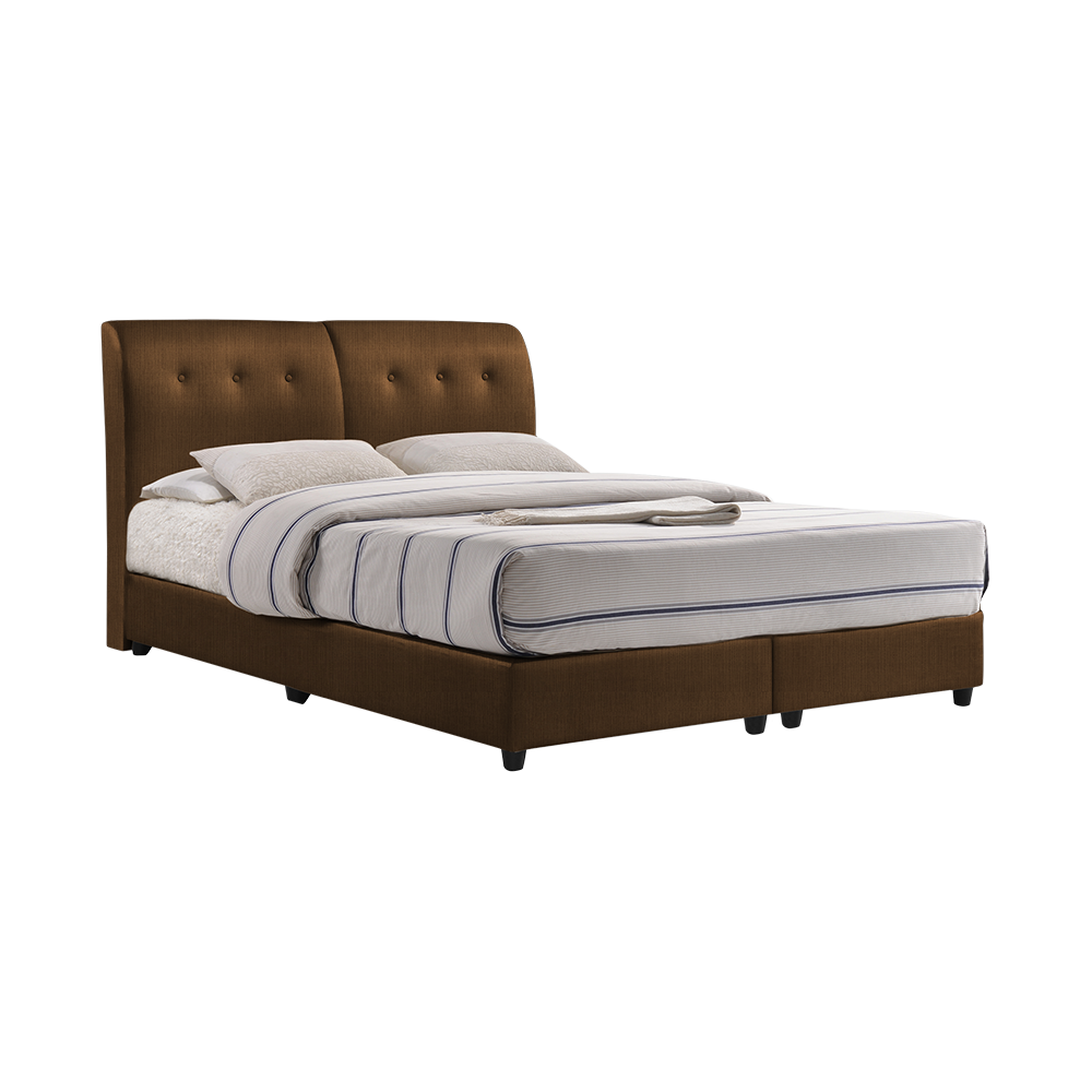 CLINTON - Mix & Match Divan Bed Frame (without drawer) - Single / Super Single / Queen / King