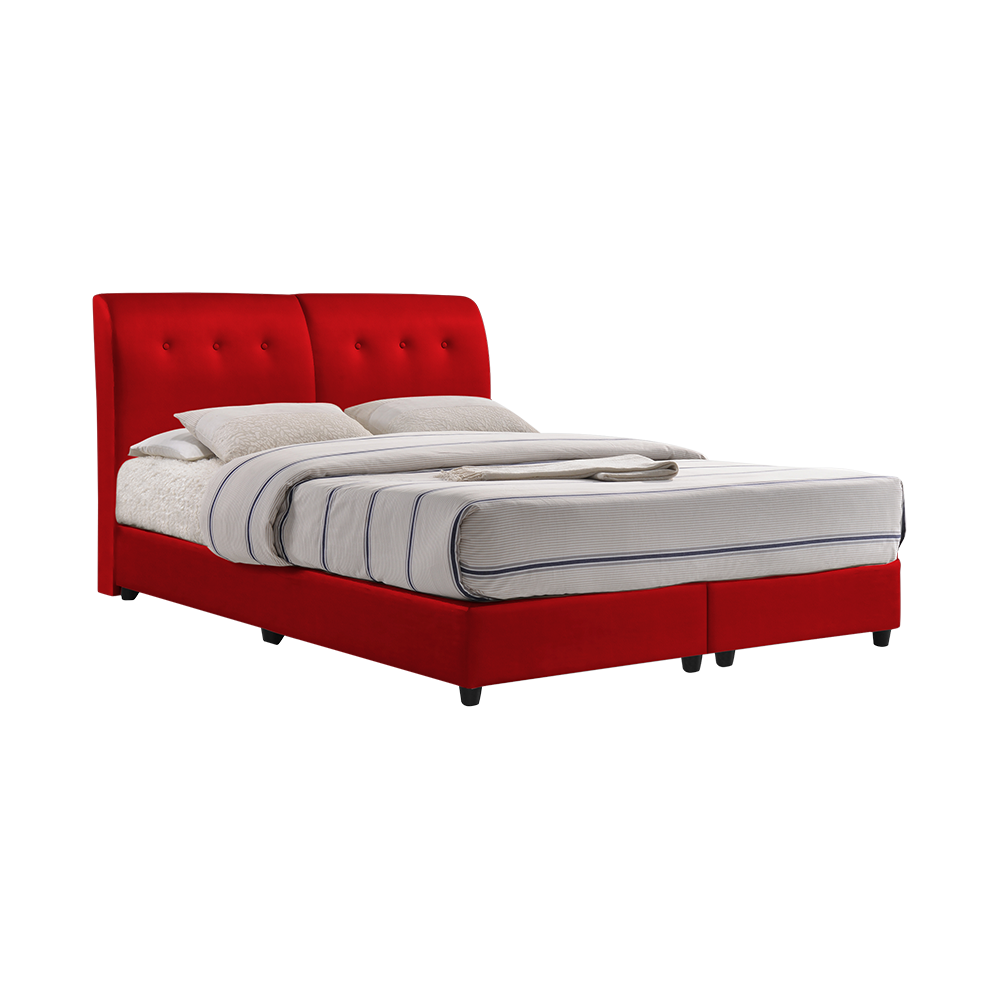 CLINTON - Mix & Match Divan Bed Frame (without drawer) - Single / Super Single / Queen / King