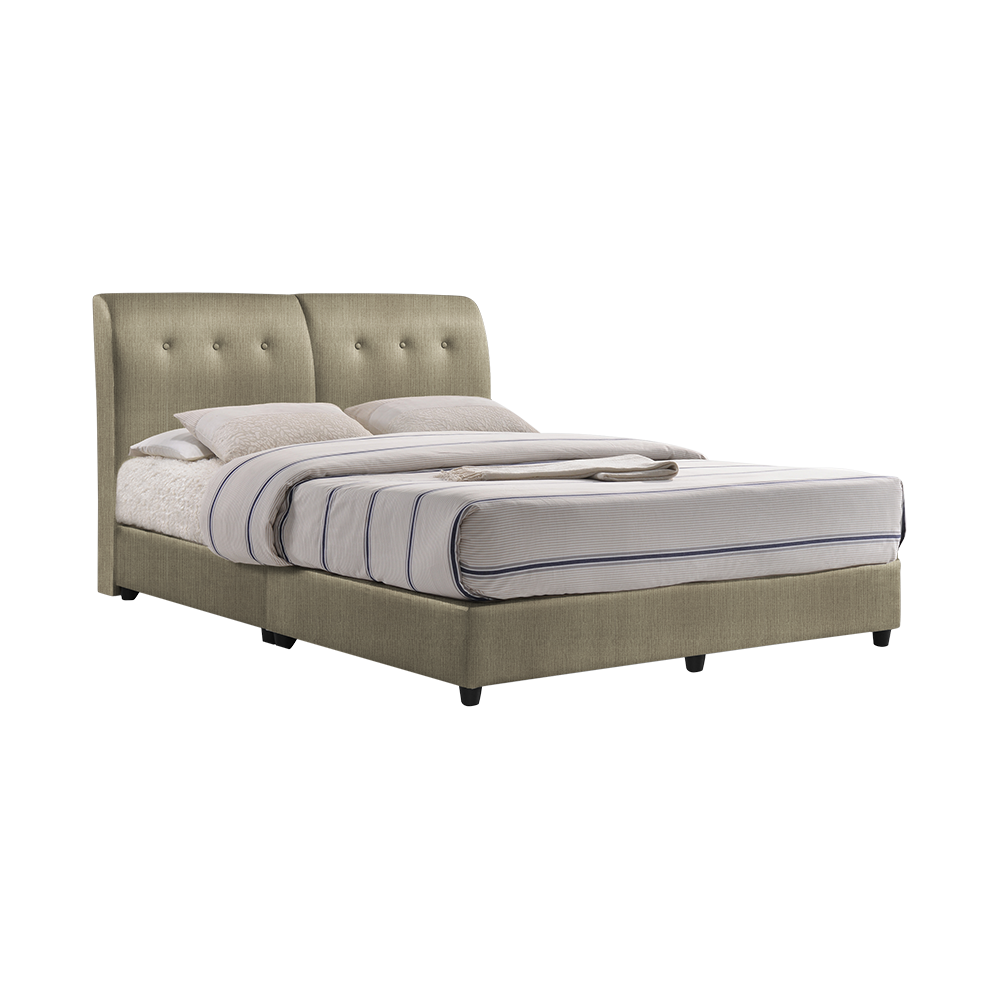 CLINTON - Mix & Match Divan Bed Frame (without drawer) - Single / Super Single / Queen / King