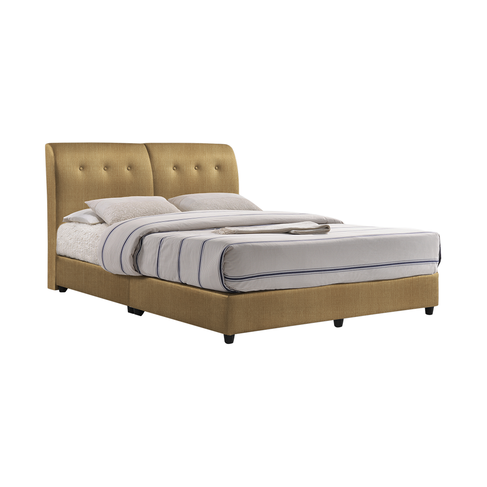 CLINTON - Mix & Match Divan Bed Frame (without drawer) - Single / Super Single / Queen / King