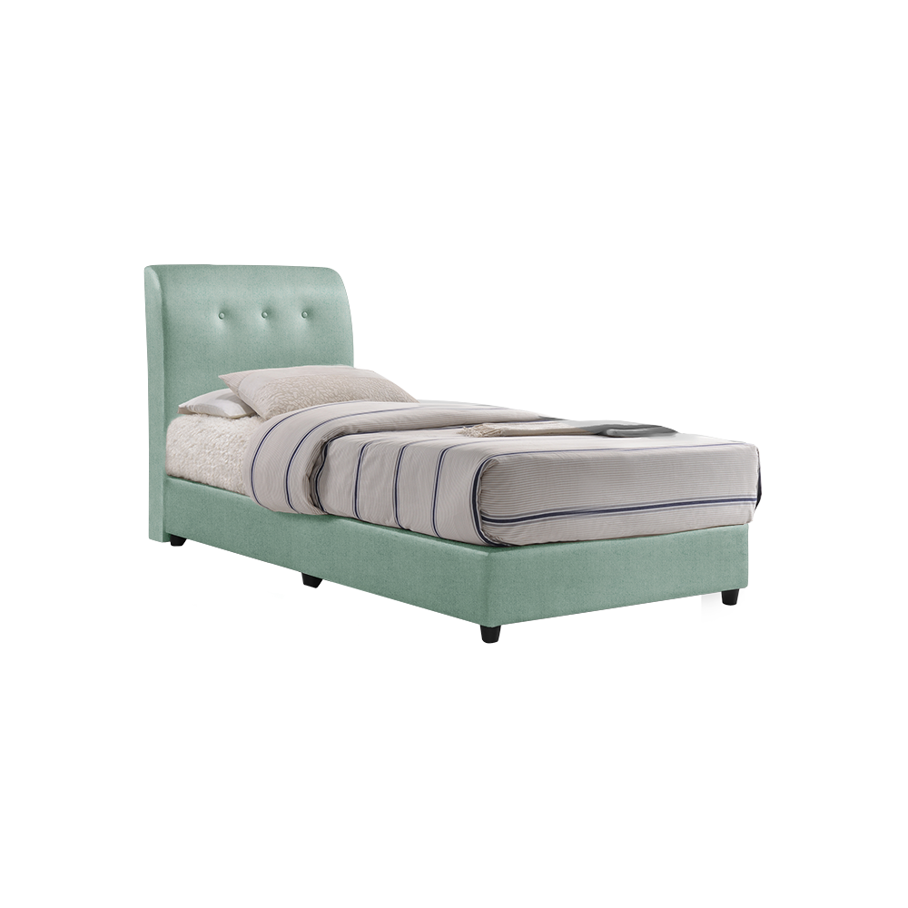 CLINTON - Mix & Match Divan Bed Frame (without drawer) - Single / Super Single / Queen / King