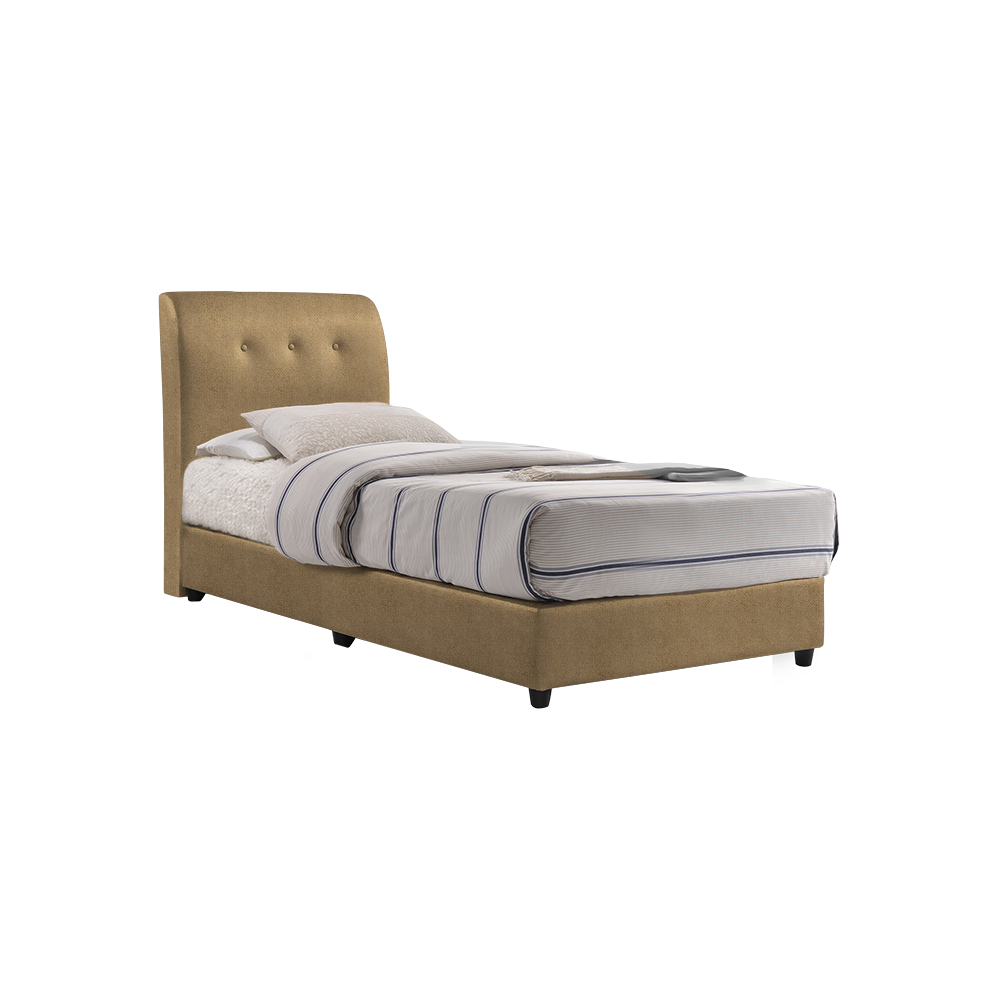 CLINTON - Mix & Match Divan Bed Frame (without drawer) - Single / Super Single / Queen / King