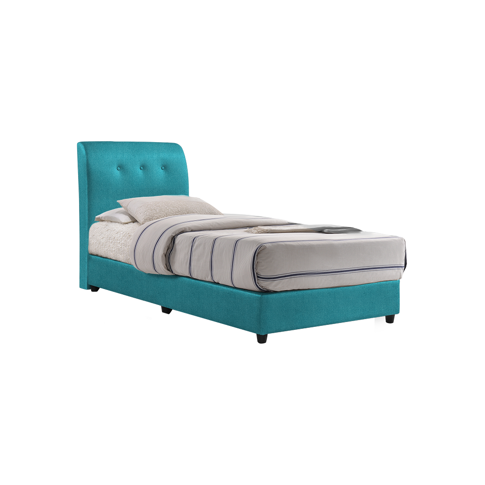 CLINTON - Mix & Match Divan Bed Frame (without drawer) - Single / Super Single / Queen / King