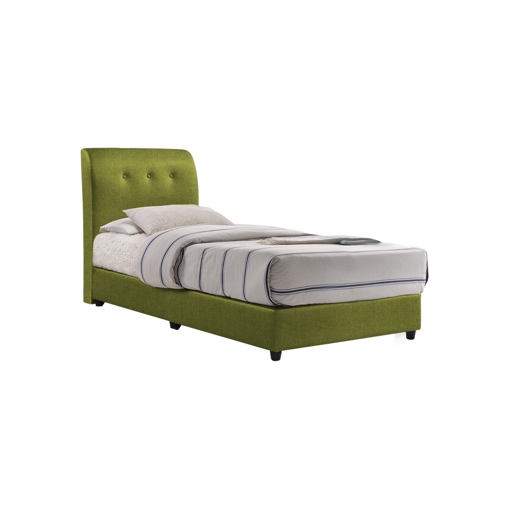 CLINTON - Mix & Match Divan Bed Frame (without drawer) - Single / Super Single / Queen / King