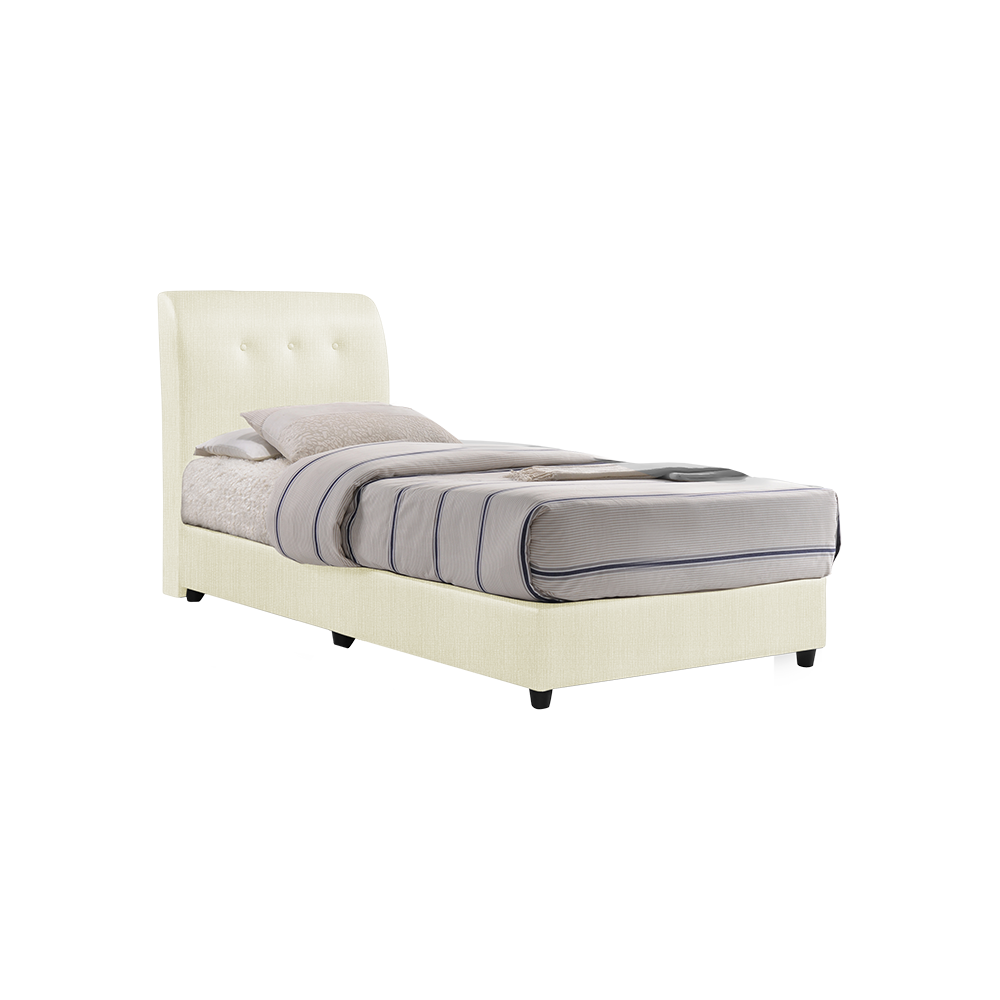 CLINTON - Mix & Match Divan Bed Frame (without drawer) - Single / Super Single / Queen / King