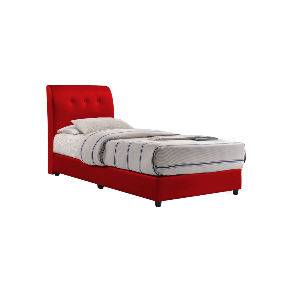 CLINTON - Mix & Match Divan Bed Frame (without drawer) - Single / Super Single / Queen / King