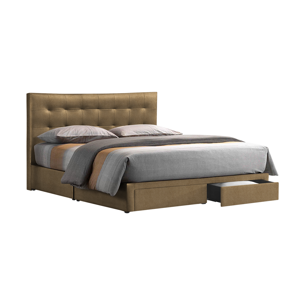 CLOE - Mix & Match Divan Bed Frame (with drawer) - Single / Super Single / Queen / King