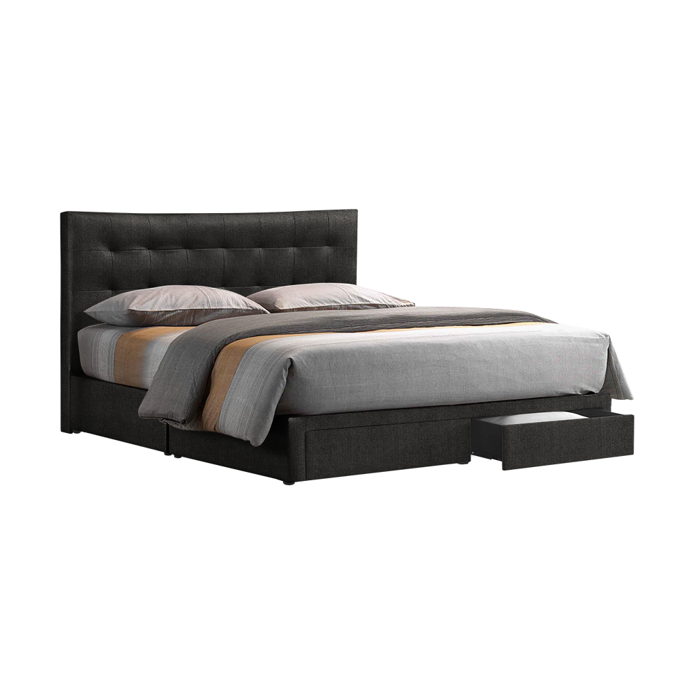 CLOE - Mix & Match Divan Bed Frame (with drawer) - Single / Super Single / Queen / King
