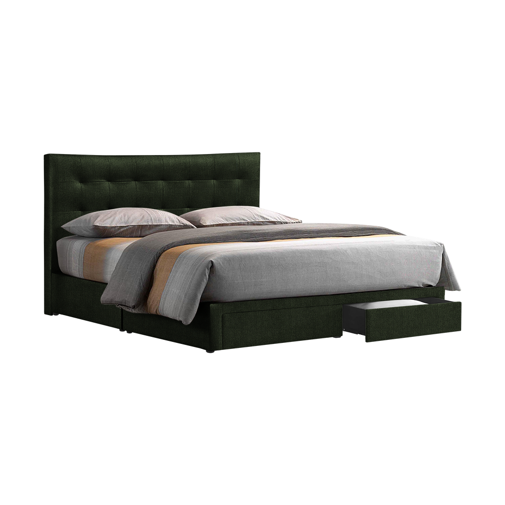 CLOE - Mix & Match Divan Bed Frame (with drawer) - Single / Super Single / Queen / King