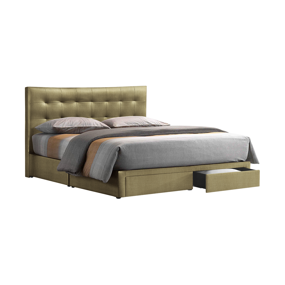 CLOE - Mix & Match Divan Bed Frame (with drawer) - Single / Super Single / Queen / King