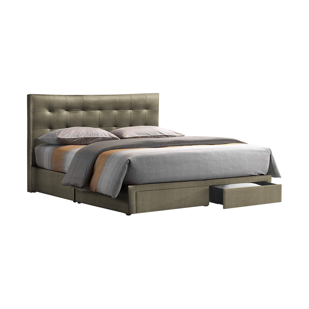 CLOE - Mix & Match Divan Bed Frame (with drawer) - Single / Super Single / Queen / King