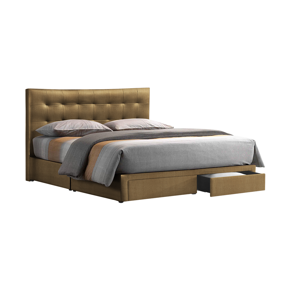 CLOE - Mix & Match Divan Bed Frame (with drawer) - Single / Super Single / Queen / King