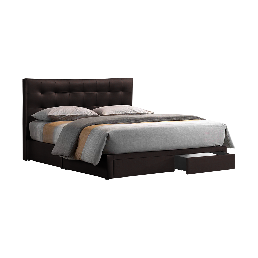 CLOE - Mix & Match Divan Bed Frame (with drawer) - Single / Super Single / Queen / King
