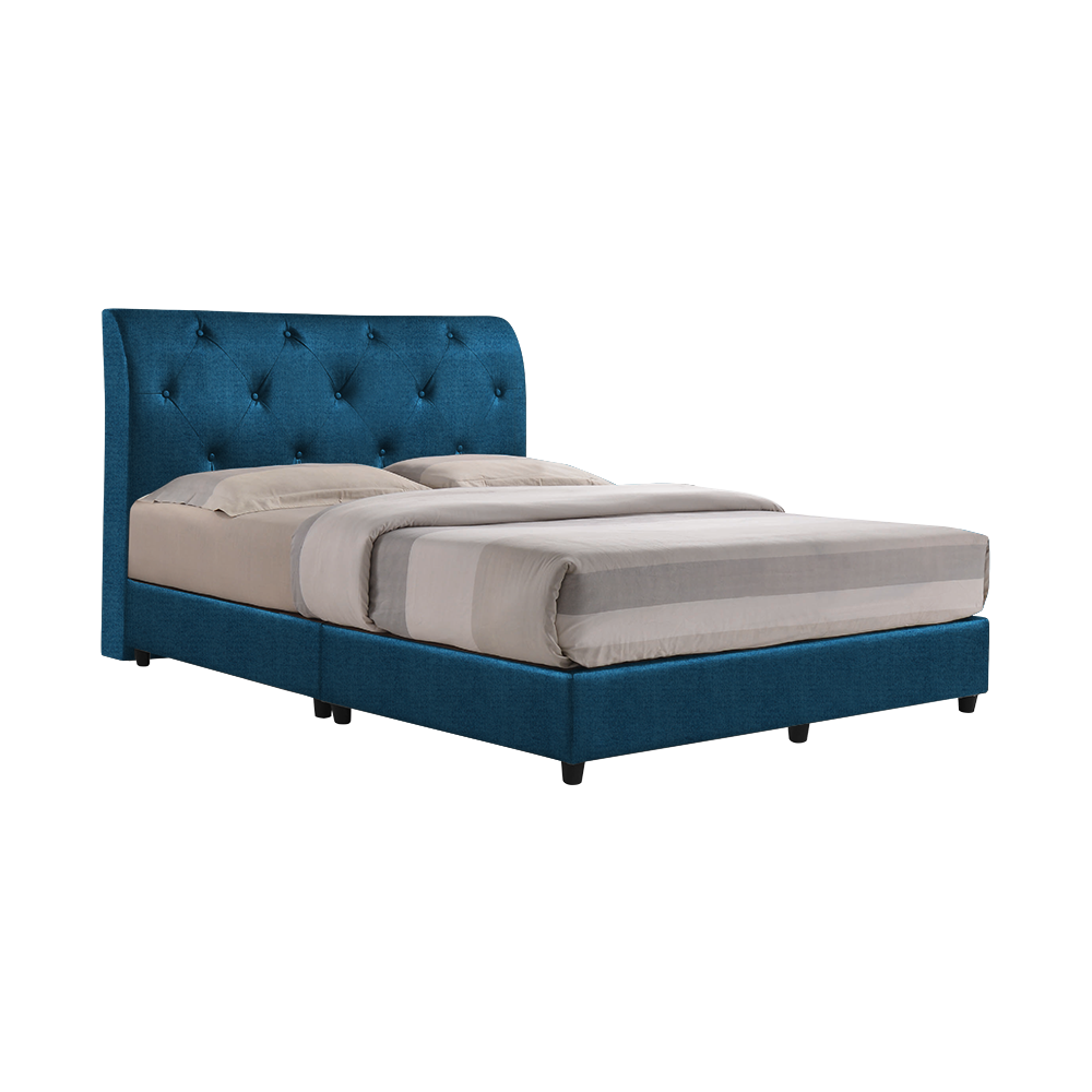 COWELL - Mix & Match Divan Bed Frame (without drawer) - Single / Super Single / Queen / King