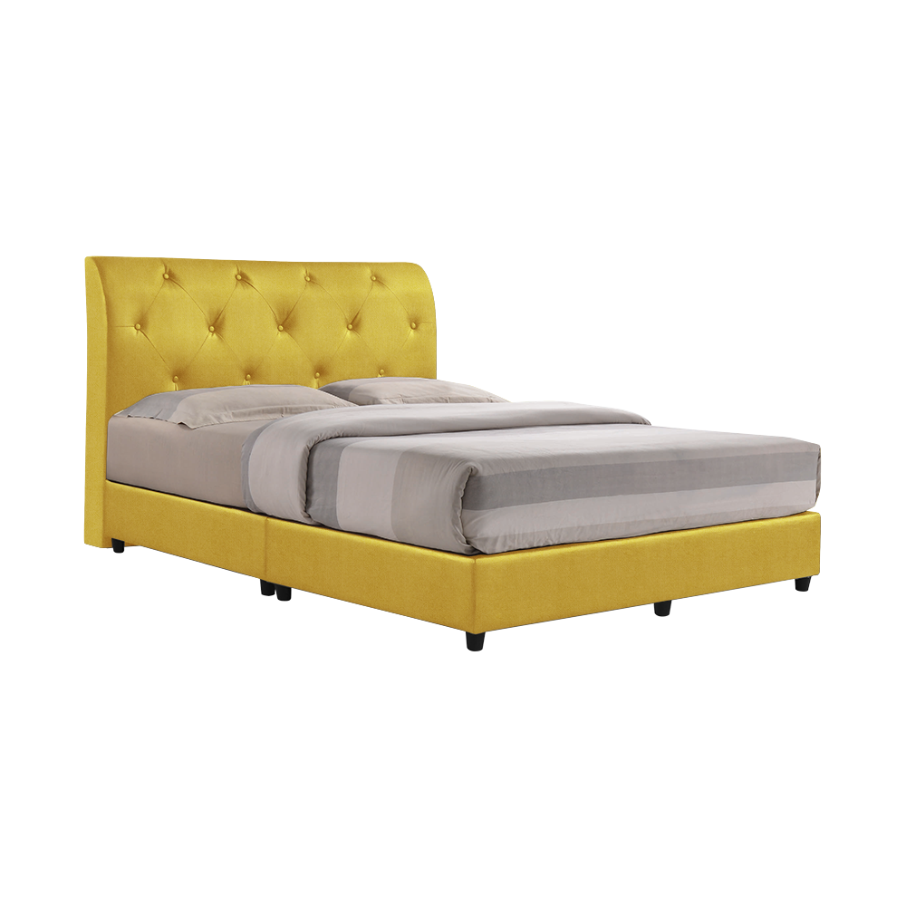 COWELL - Mix & Match Divan Bed Frame (without drawer) - Single / Super Single / Queen / King