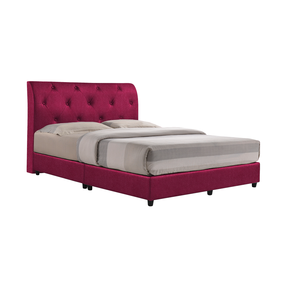 COWELL - Mix & Match Divan Bed Frame (without drawer) - Single / Super Single / Queen / King
