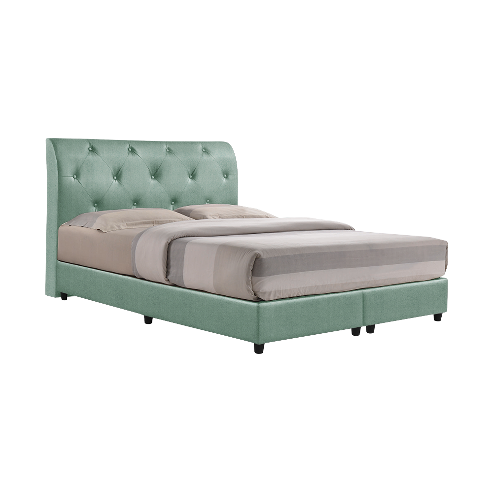 COWELL - Mix & Match Divan Bed Frame (without drawer) - Single / Super Single / Queen / King