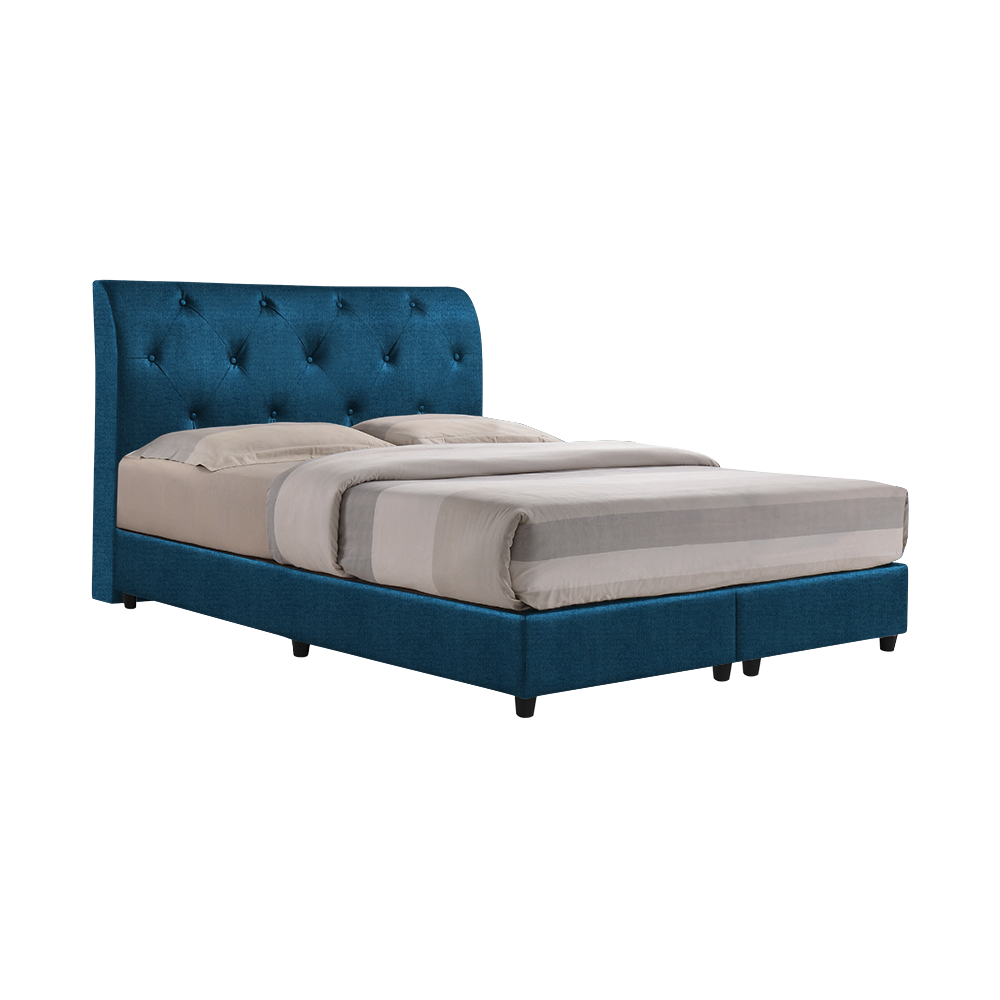 COWELL - Mix & Match Divan Bed Frame (without drawer) - Single / Super Single / Queen / King