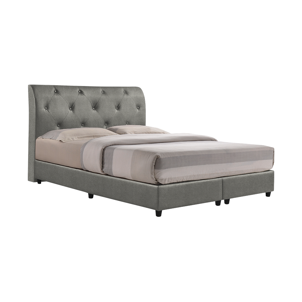 COWELL - Mix & Match Divan Bed Frame (without drawer) - Single / Super Single / Queen / King