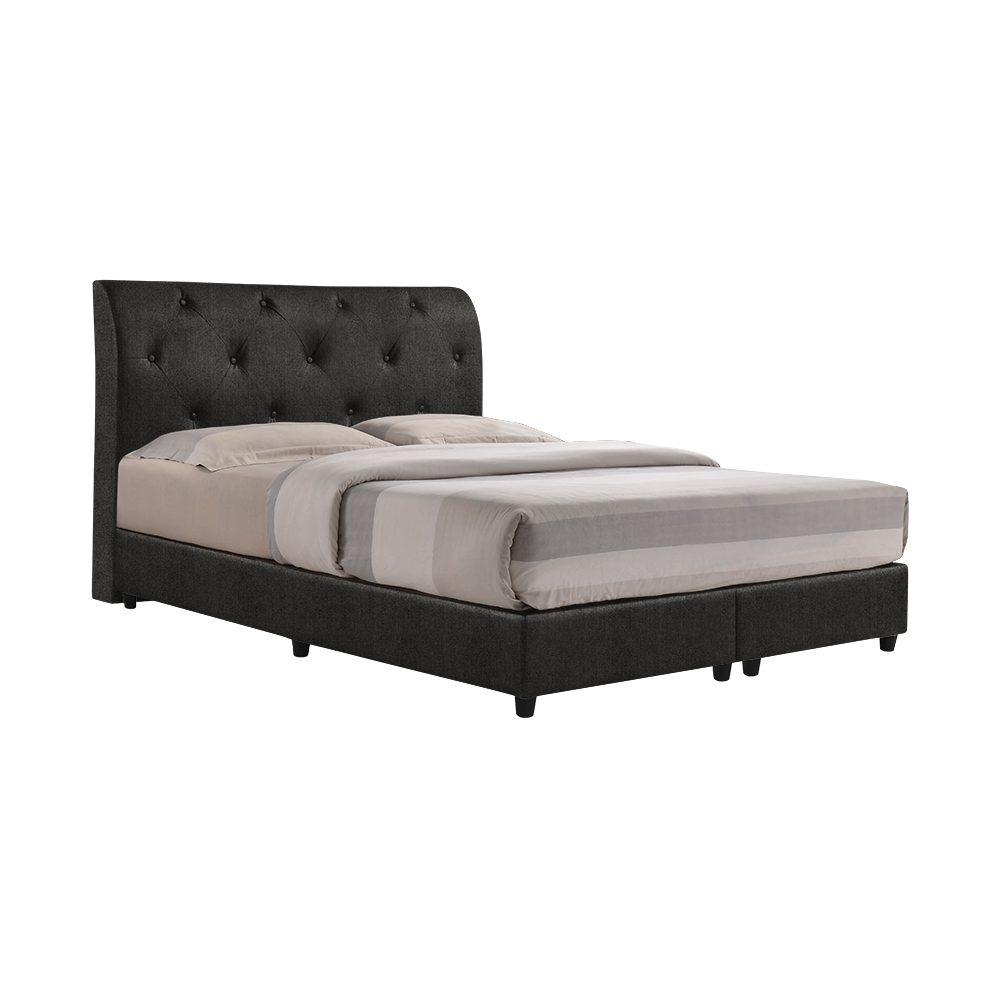 COWELL - Mix & Match Divan Bed Frame (without drawer) - Single / Super Single / Queen / King