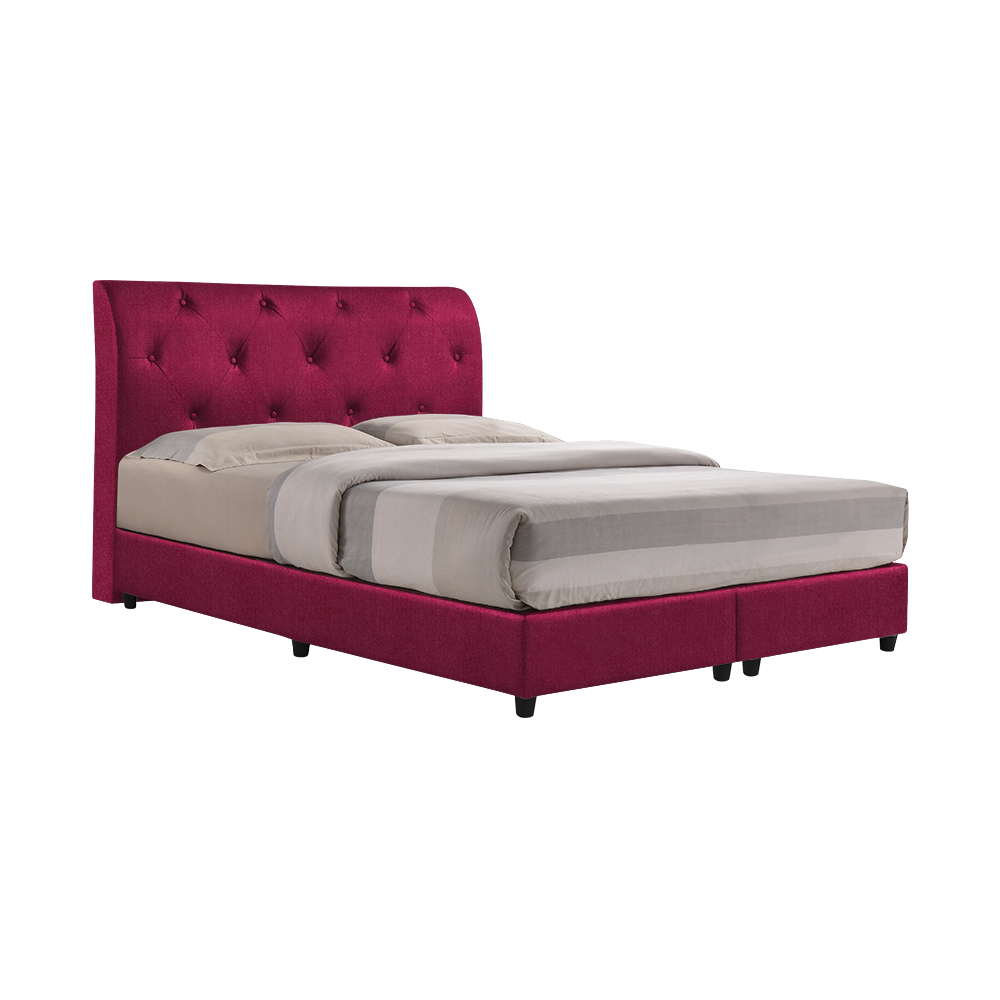 COWELL - Mix & Match Divan Bed Frame (without drawer) - Single / Super Single / Queen / King