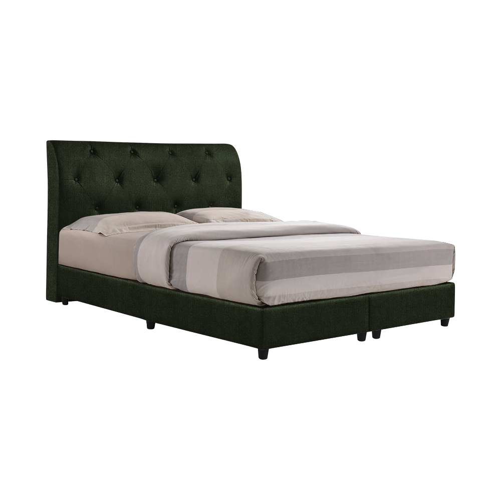 COWELL - Mix & Match Divan Bed Frame (without drawer) - Single / Super Single / Queen / King