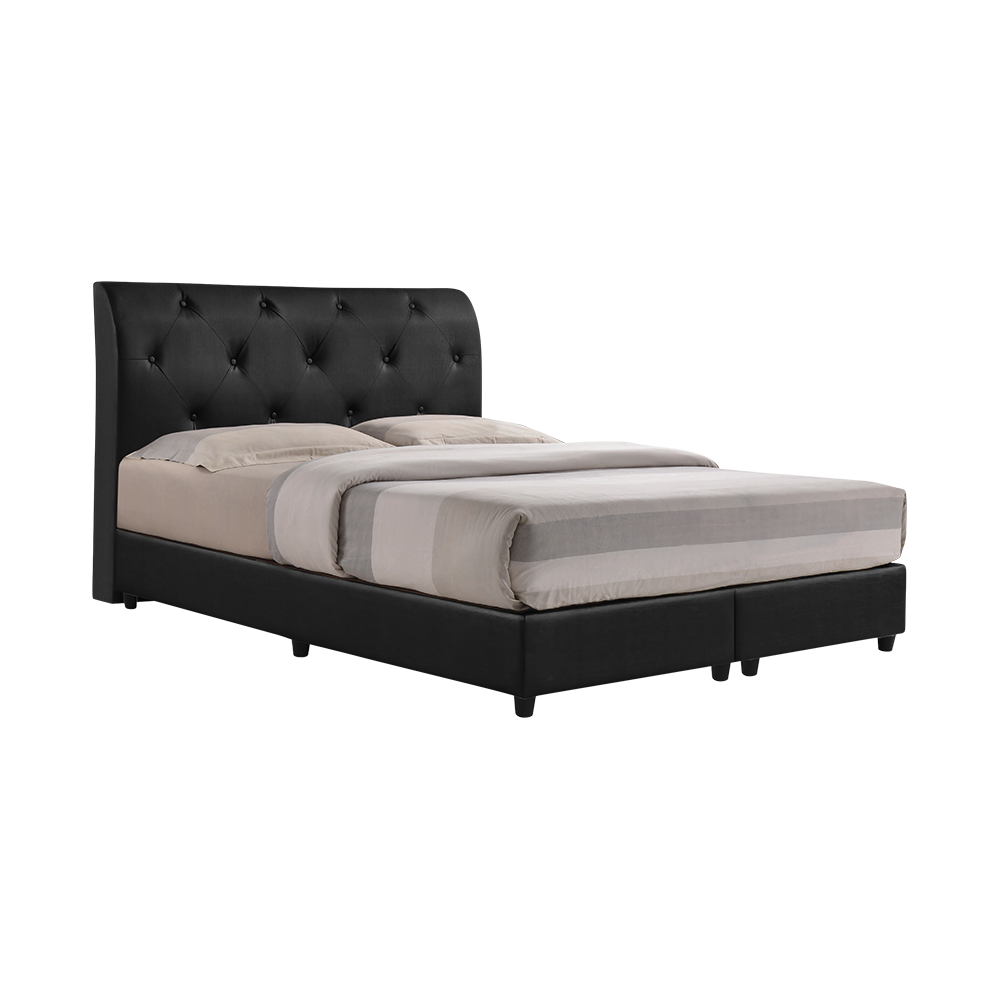 COWELL - Mix & Match Divan Bed Frame (without drawer) - Single / Super Single / Queen / King