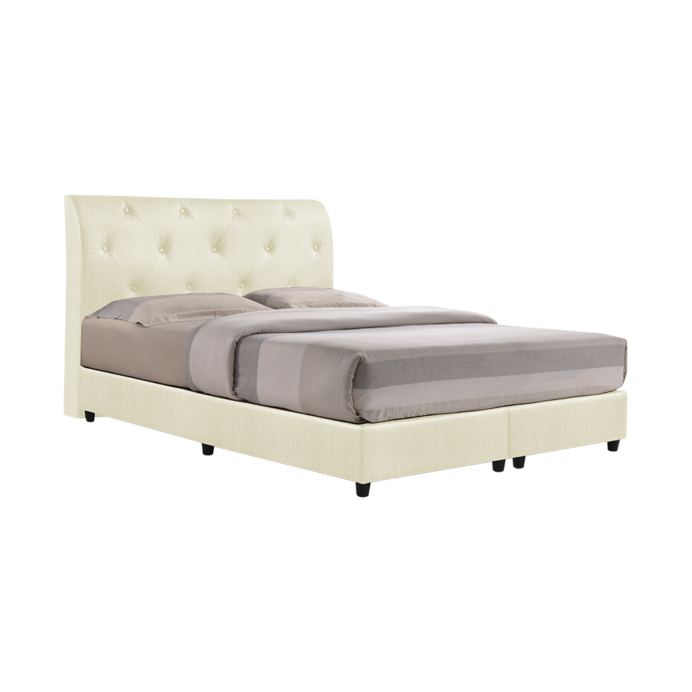 COWELL - Mix & Match Divan Bed Frame (without drawer) - Single / Super Single / Queen / King