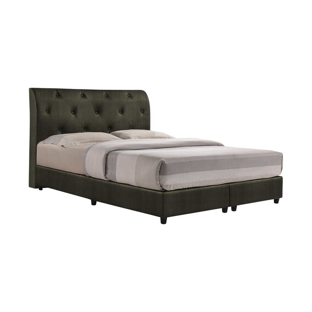 COWELL - Mix & Match Divan Bed Frame (without drawer) - Single / Super Single / Queen / King