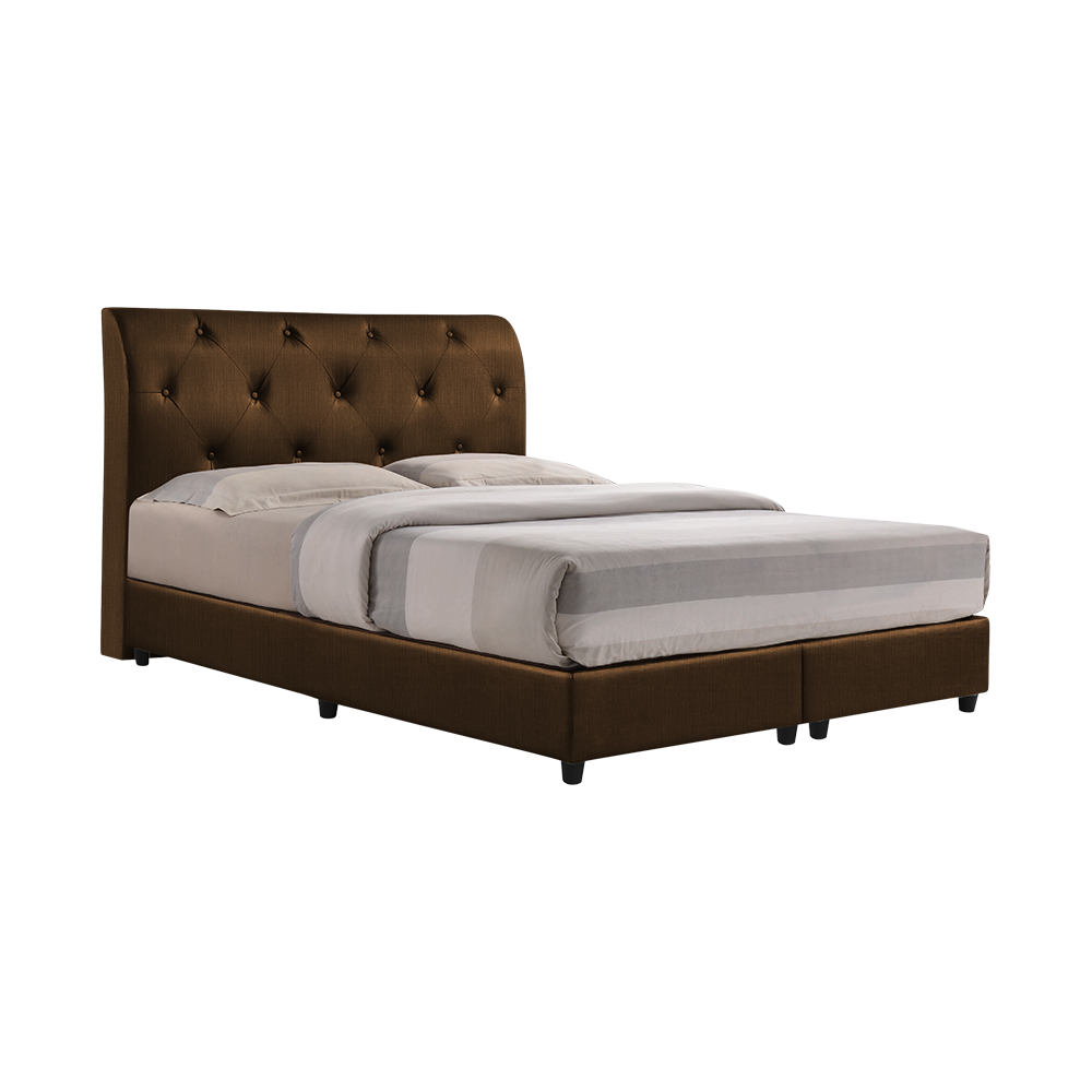 COWELL - Mix & Match Divan Bed Frame (without drawer) - Single / Super Single / Queen / King