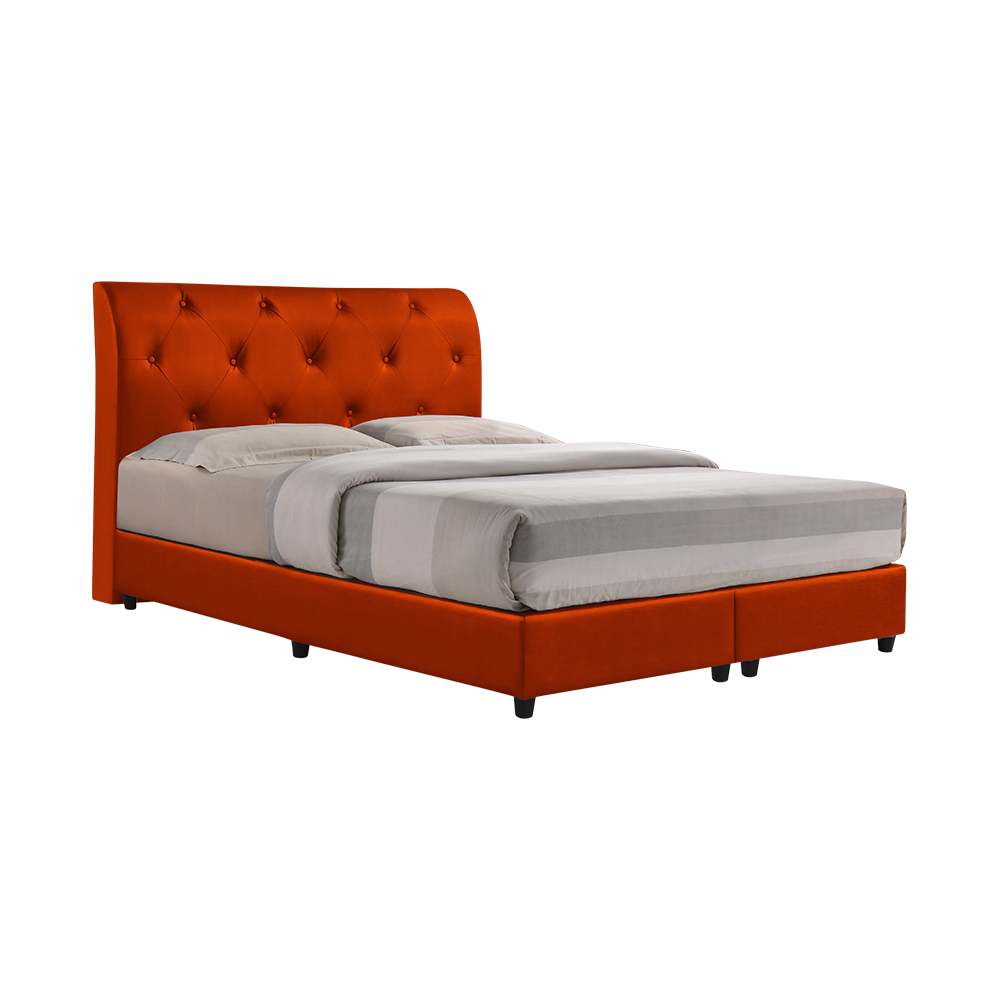 COWELL - Mix & Match Divan Bed Frame (without drawer) - Single / Super Single / Queen / King