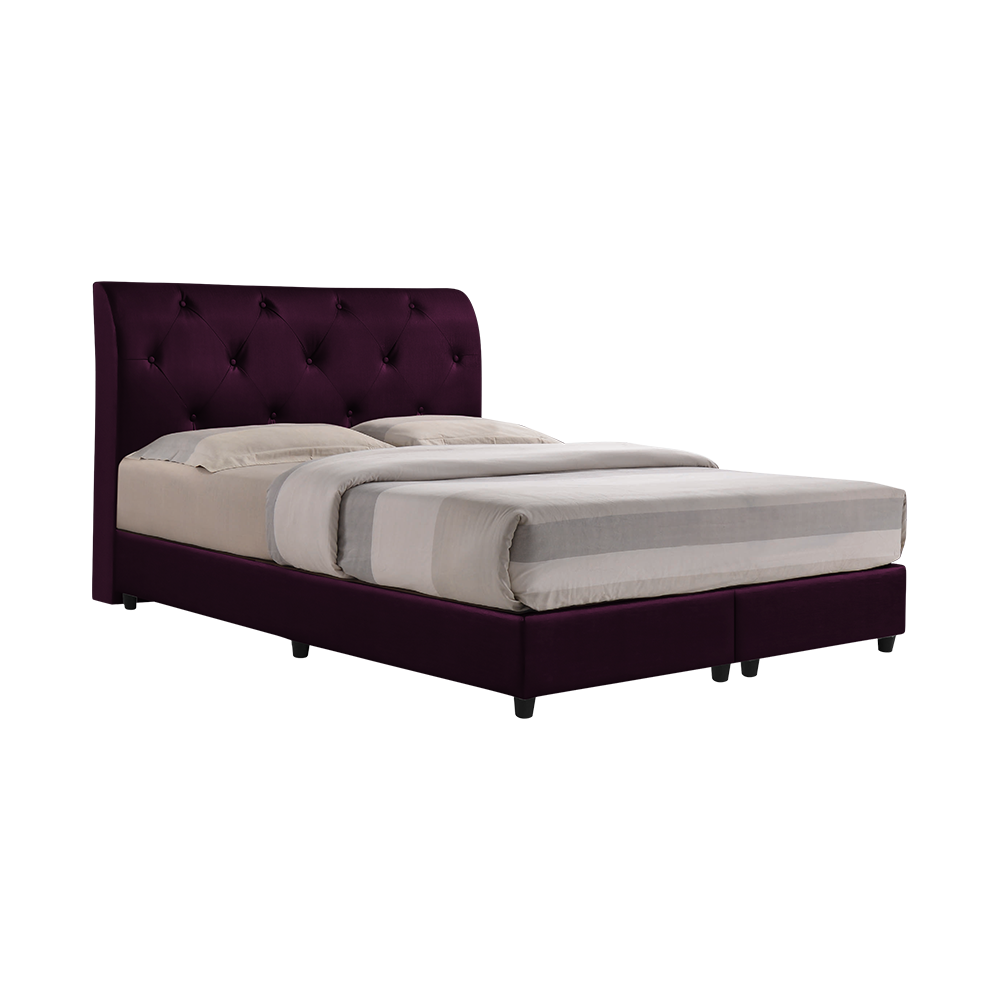 COWELL - Mix & Match Divan Bed Frame (without drawer) - Single / Super Single / Queen / King