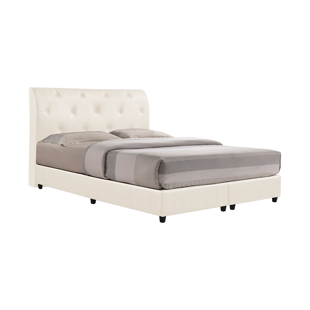 COWELL - Mix & Match Divan Bed Frame (without drawer) - Single / Super Single / Queen / King