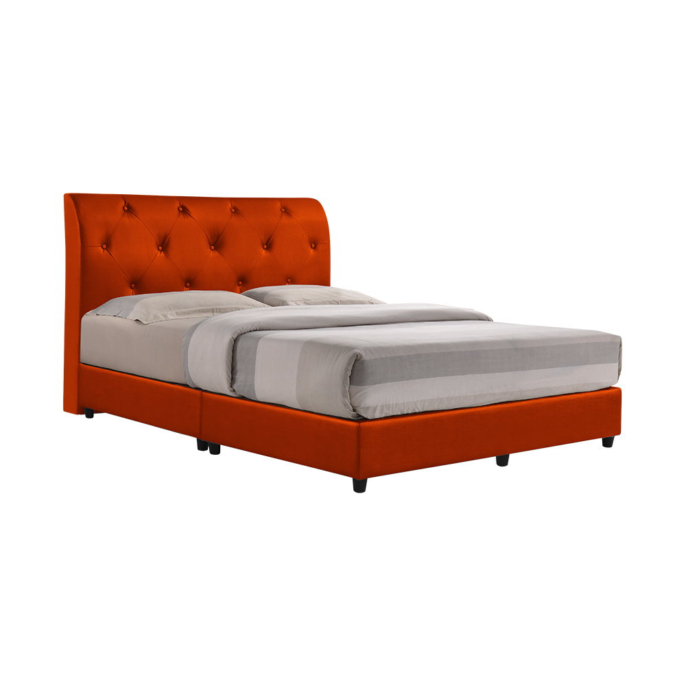 COWELL - Mix & Match Divan Bed Frame (without drawer) - Single / Super Single / Queen / King