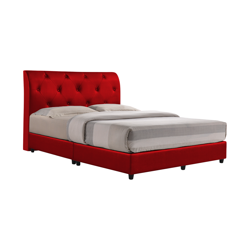 COWELL - Mix & Match Divan Bed Frame (without drawer) - Single / Super Single / Queen / King