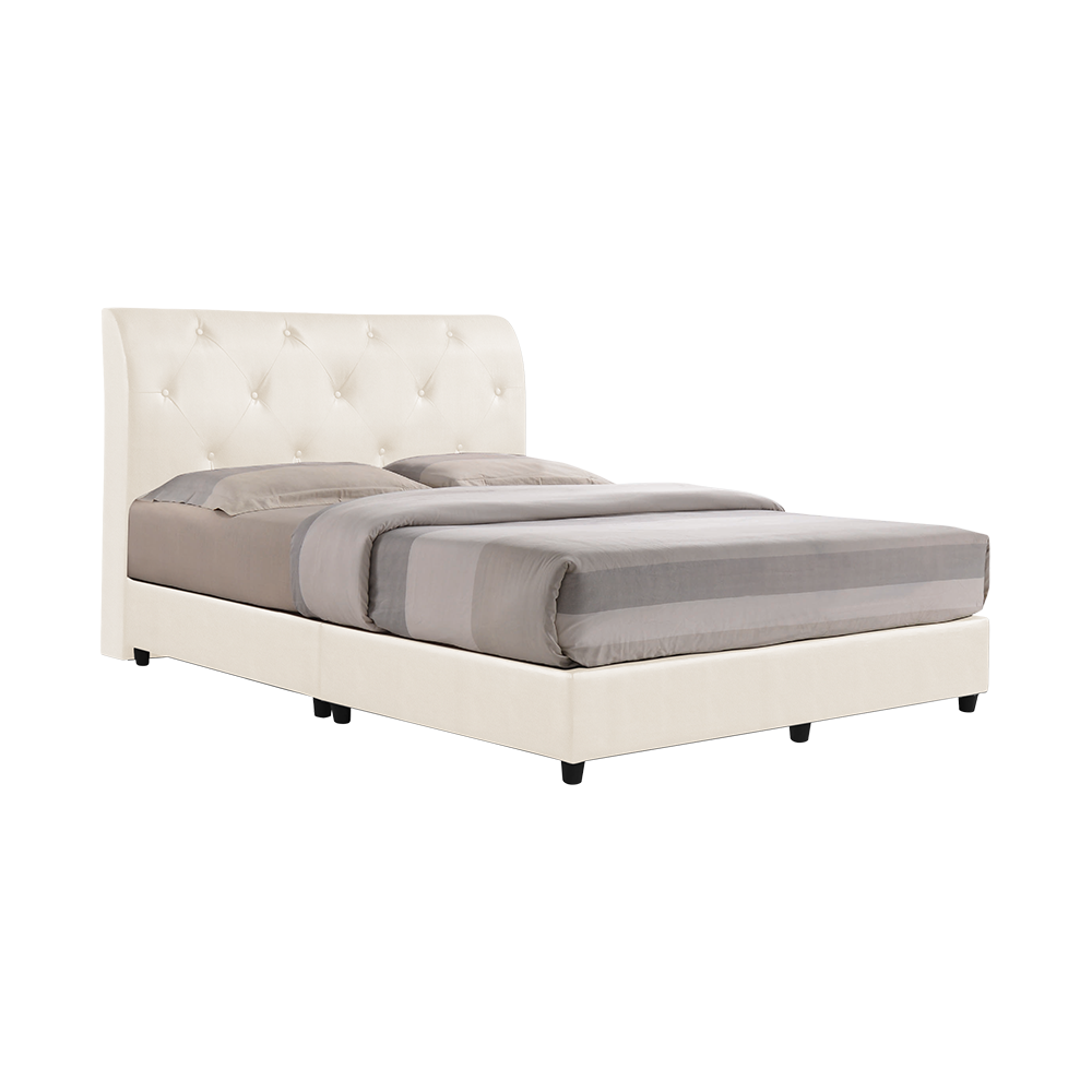 COWELL - Mix & Match Divan Bed Frame (without drawer) - Single / Super Single / Queen / King