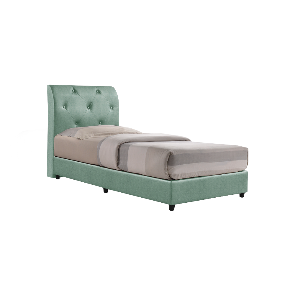COWELL - Mix & Match Divan Bed Frame (without drawer) - Single / Super Single / Queen / King