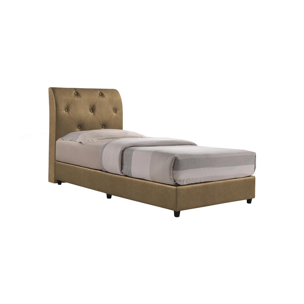 COWELL - Mix & Match Divan Bed Frame (without drawer) - Single / Super Single / Queen / King